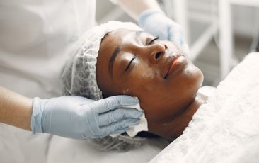 limpieza facial en el popular